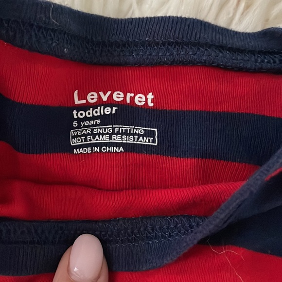 Levert pajamas boys 2 sets 5/6 striped - Picture 6 of 8